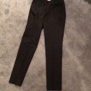 Straight leg black pants